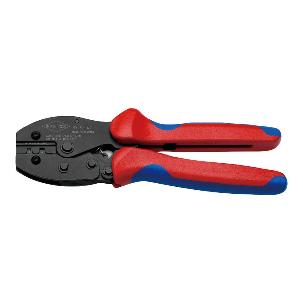 KNIPEX 圧着プライヤー MC4/MC4EVO用 AWG12/10 9752-42 | WORLD IMPORT
