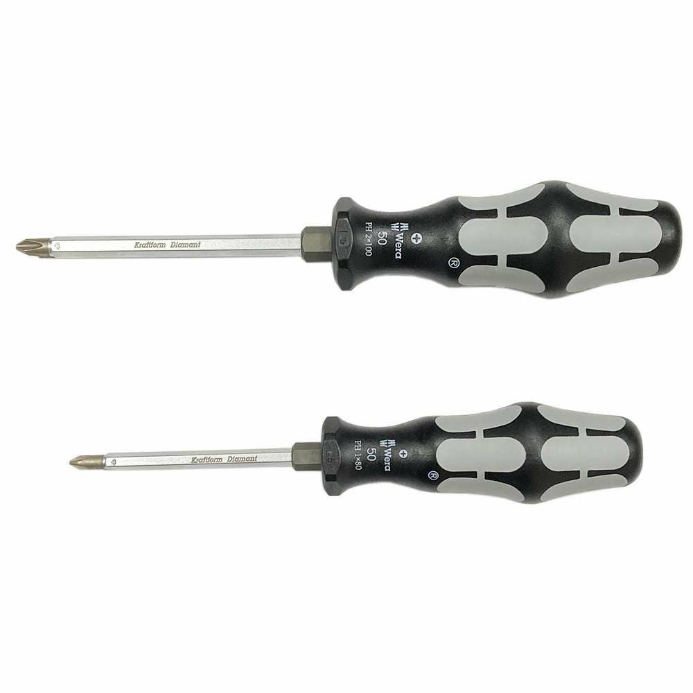 限定色】WERA ダイヤモンドドライバー2本組 シャドウブラック | WORLD