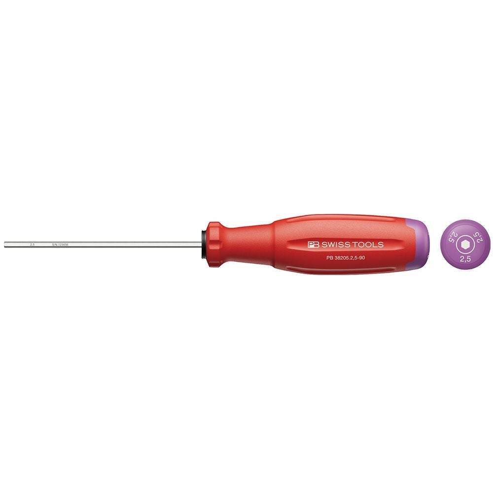 PB SwissGrip EVO 38205.2.5-90 スイスグリップEVO 六角棒ドライバー