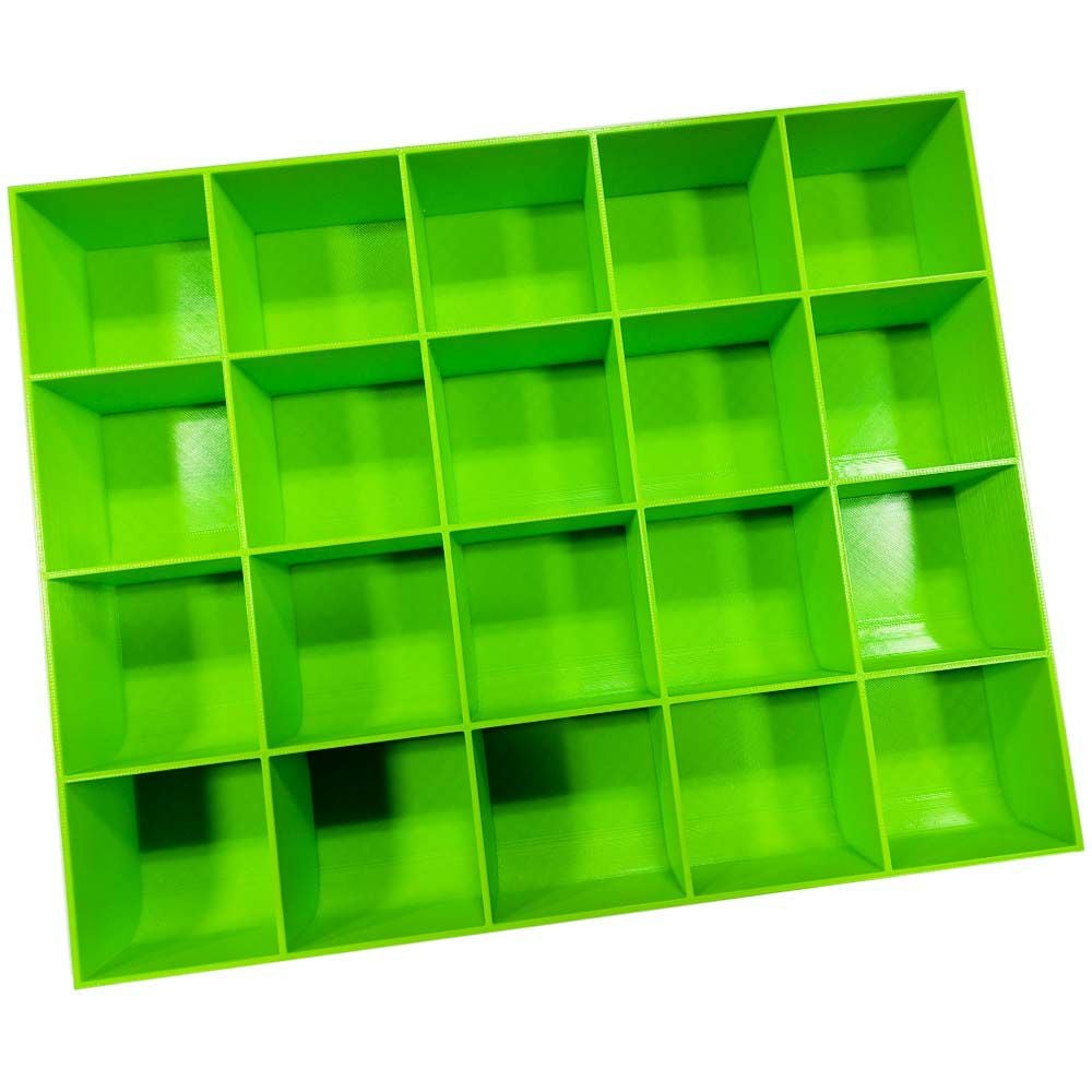 GEARFIX GRID 30×24cm｜20-cell クレイジーグリーン | WORLD IMPORT TOOLS