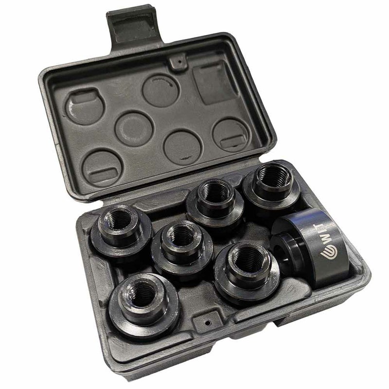 ラチェットやインパクトで簡単・確実にハブボルトを圧入できる専用工具