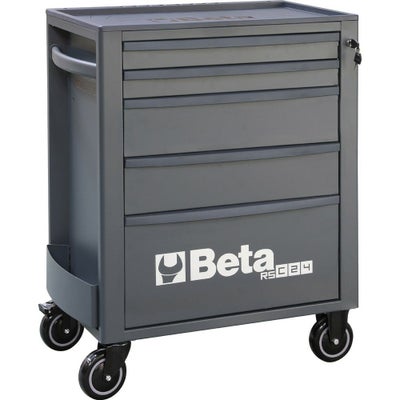代引,日時,時間指定不可]Beta RSC24/5-O ツールトロリー 5段 オレンジ 