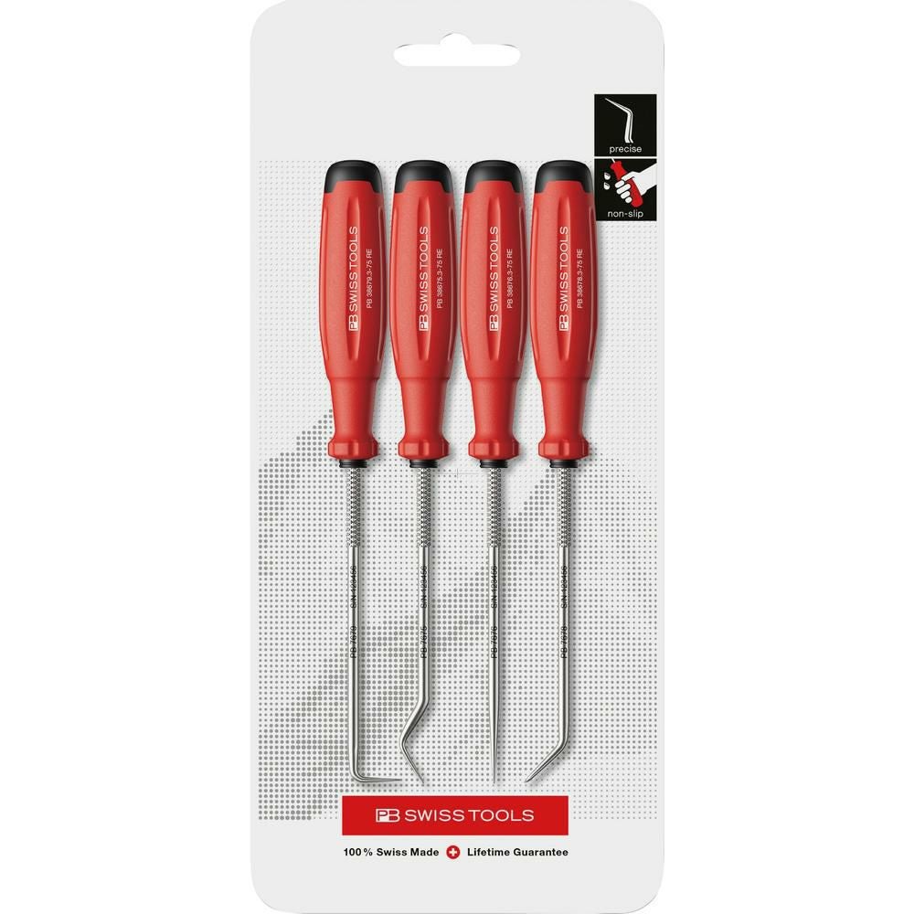 PB SWISS TOOLS 4pc スイスグリップ ピックツールセット 8680CN
