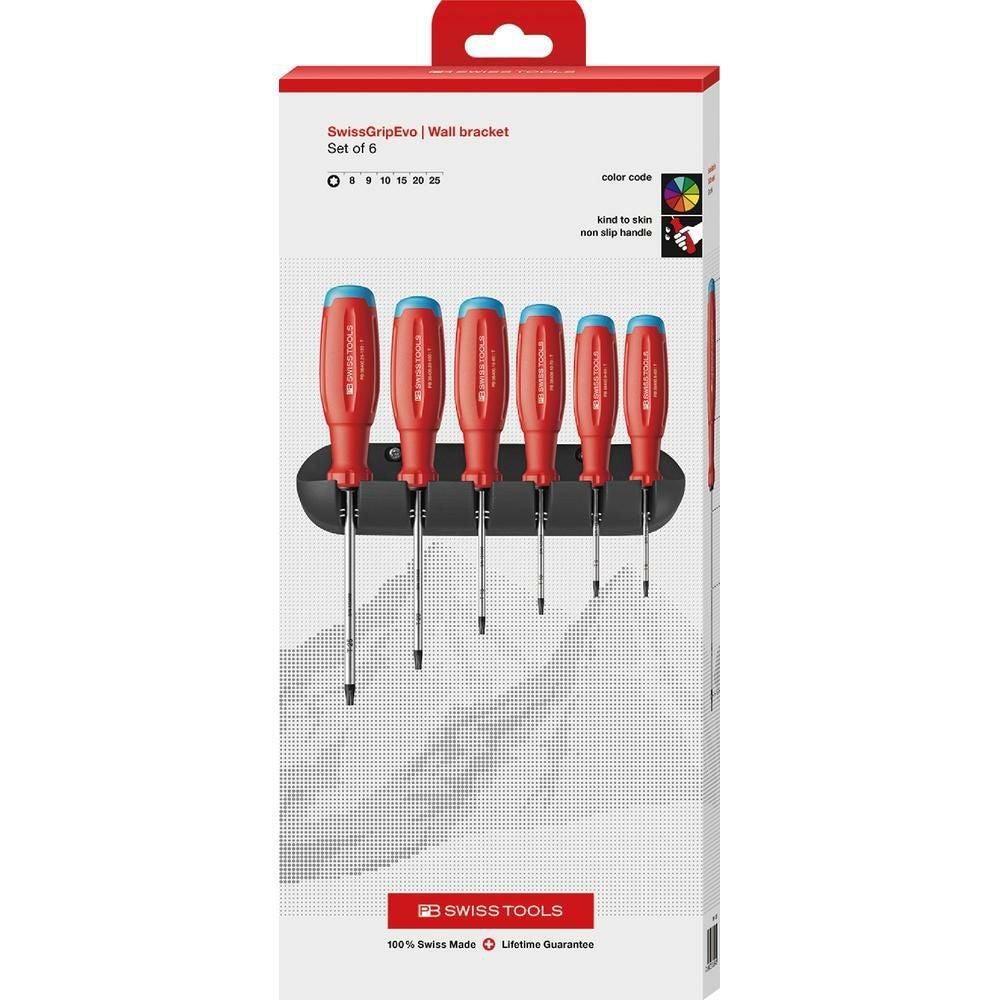 PB SWISS TOOLS スイスグリップ ドライバーセット ホルダー付 8243