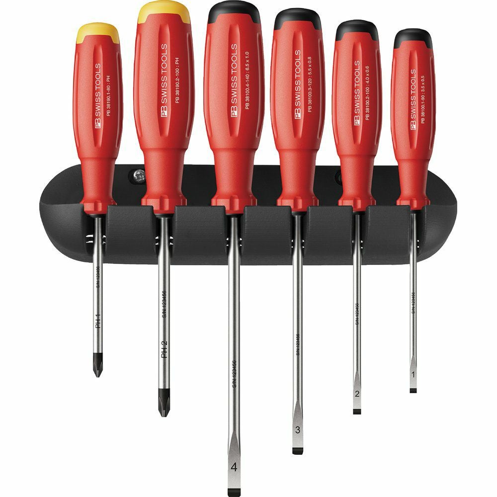 PB SWISS TOOLS ドライバーセット ホルダー付4本組 242 | WORLD IMPORT
