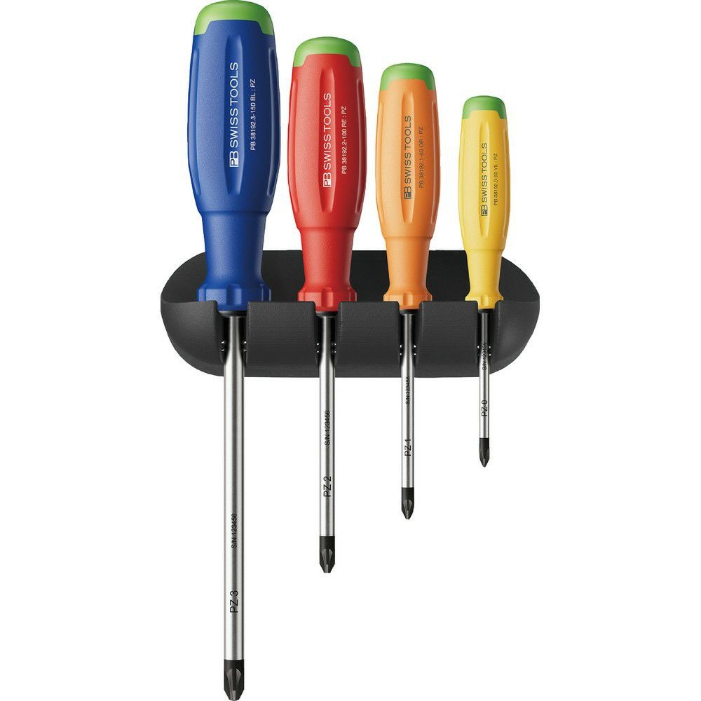 REVI 3点セット PB SwissGrip EVO 38243.HRB レインボーEVO PZドライバーセット