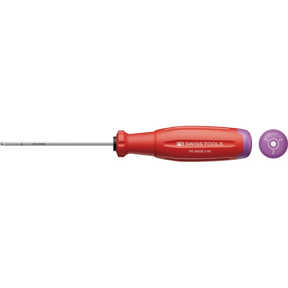 PB SwissGrip EVO 38205.2-80 スイスグリップEVO 六角棒ドライバー