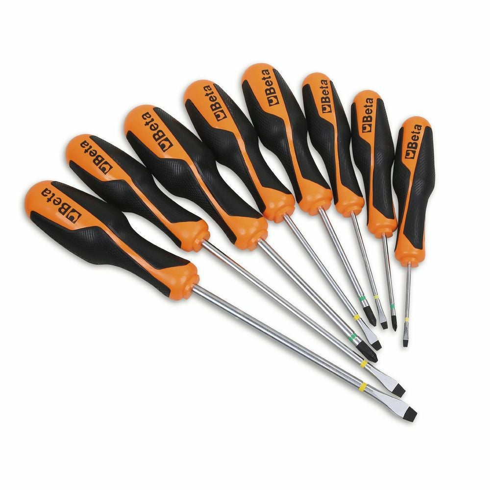 SNAP-ON 7pc クラシックグリップドライバーセット オレンジ SDDX70AO