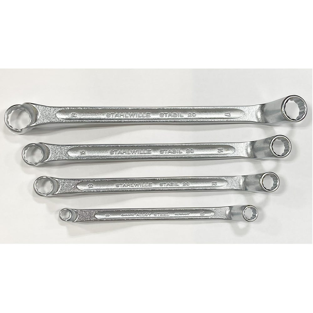 WIT/STAHLWILLE 20-メガネレンチ 75ﾟ4本セット | WORLD IMPORT TOOLS