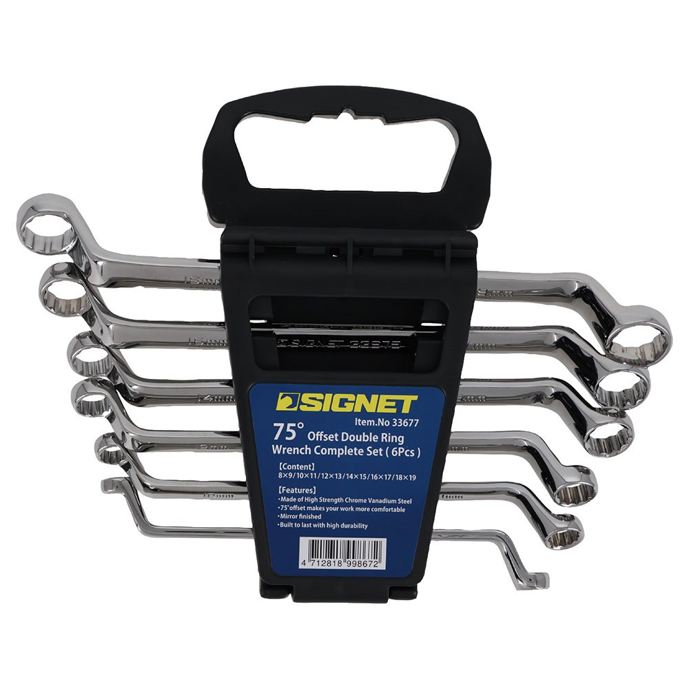 SNAP-ON スタンダード10°オフセットメガネレンチ 16×18mm XBM1618A