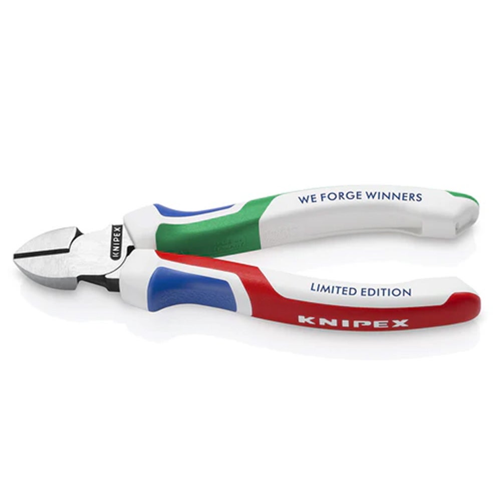 数量限定】KNIPEX イタリアカラーモデル 斜ニッパー 7002-160S8