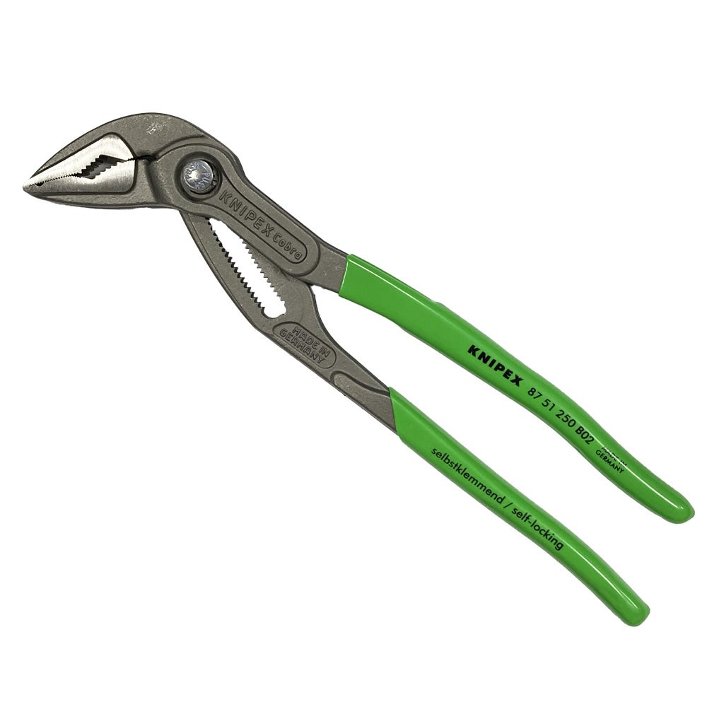 クニペックス KNIPEX コブラ ウォーターポンププライヤー 250mm | WIT