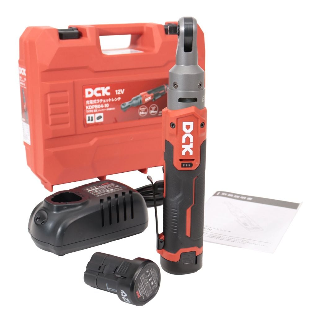 DCK 12V 充電式 3/8sq ラチェットレンチ KDPB04-10(EK) | WORLD IMPORT